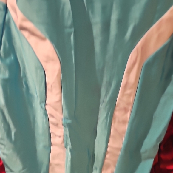 KToo New Women's Blue and White Sleeveless Cutout Dress Size Large - Picture 5 of 8